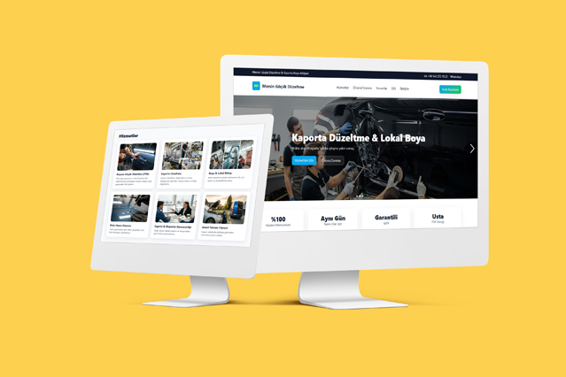 Mersin web tasarım Göçük Düzeltme Web Tasarımı